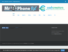 Tablet Screenshot of mrphonefix.com